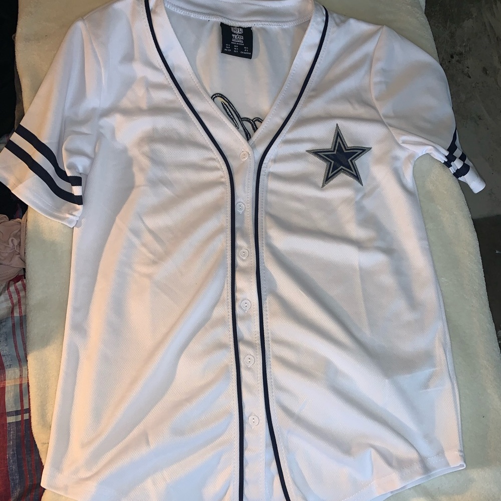 NFL Dallas Cowboys baseball-styled jersey